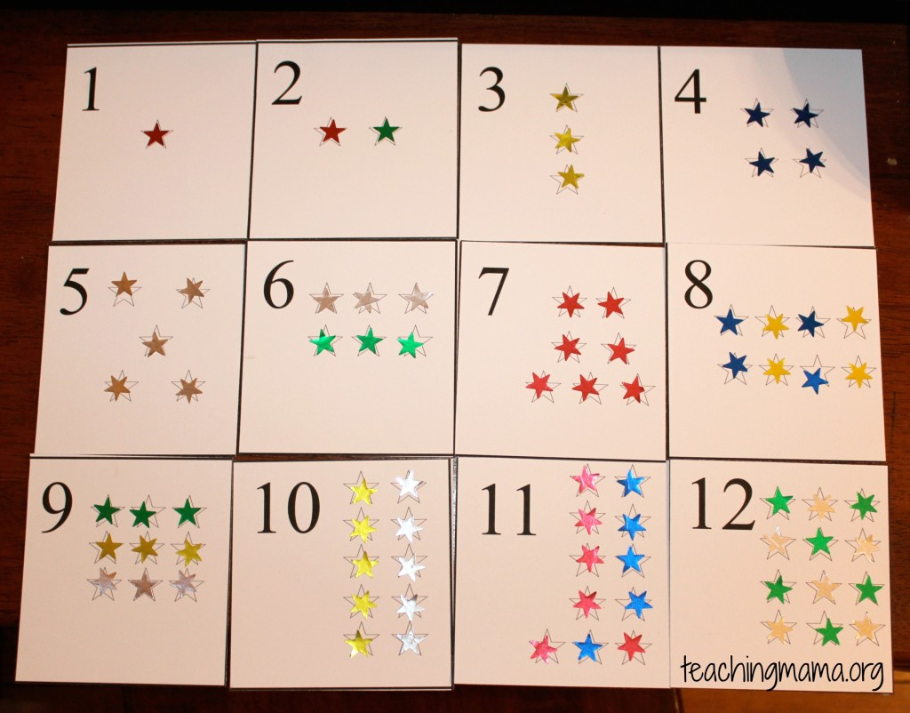 Star Number Cards - Teaching Mama | Free Printable Number Cards