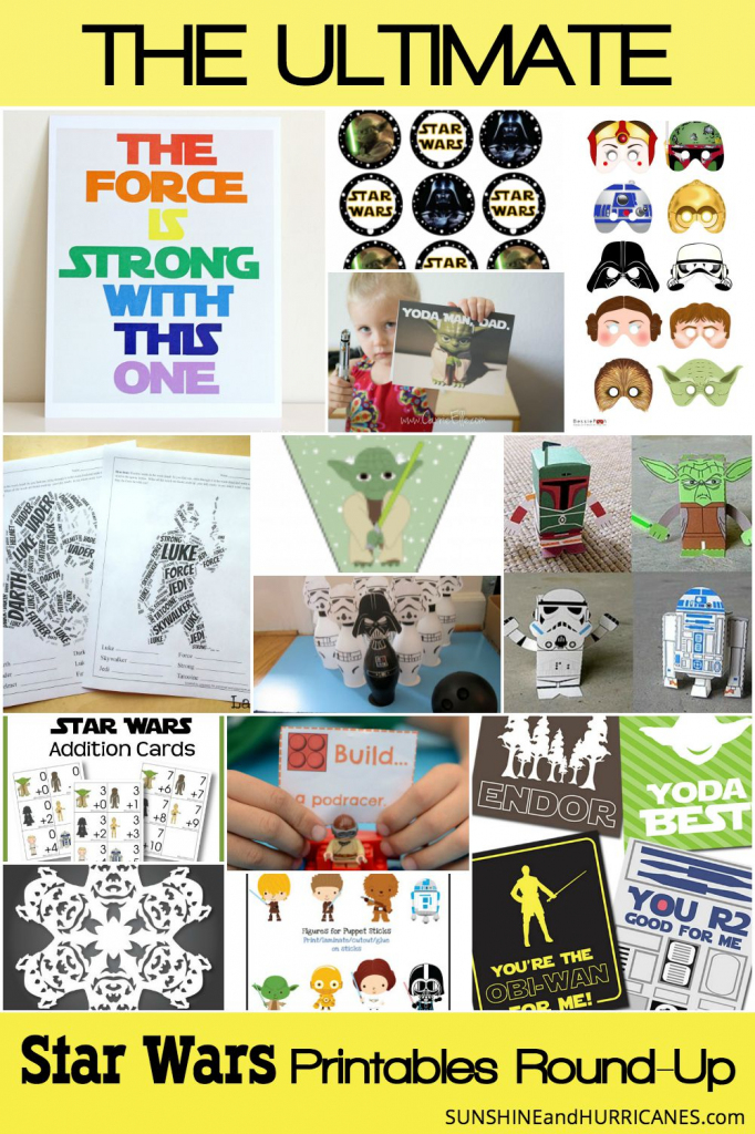 Star Wars Printables An Out Of This World Round-Up | Star Wars Printable Cards Free