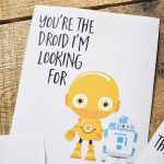 Star Wars Valentine's Day Cards For Kids   Our Handcrafted Life | Printable Star Wars Cards