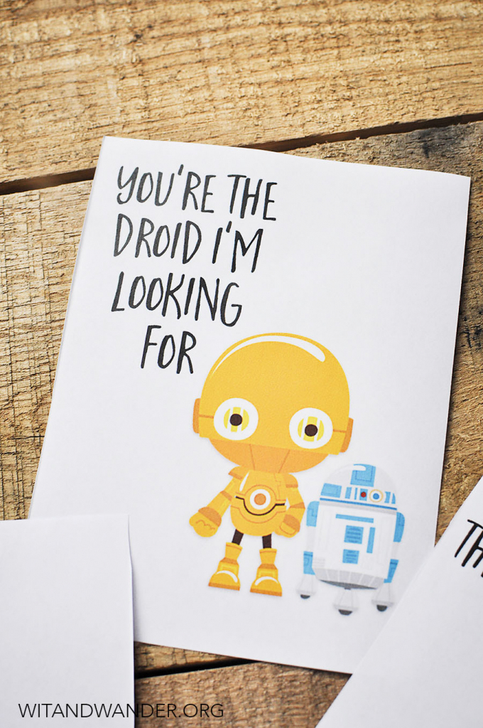 Star Wars Valentine&amp;#039;s Day Cards For Kids - Our Handcrafted Life | Printable Star Wars Cards