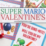 Super Mario Printable Valentines   Over The Big Moon | Printable Mario Valentines Cards