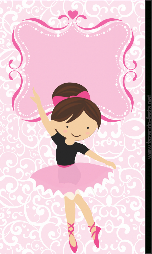 Sweet Ballerina Free Printable Card Or Candy Bar Label. | Ballerina | Free Printable Dance Recital Cards