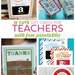 Teacher Gift Card Ideas & Gift Card Holder Printables   Fabulessly | Teacher Appreciation Gift Card Holder Printable