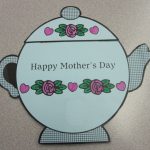 Teapot Mothers Day Card Printable Template | Card Template | Teapot Mother&#039;s Day Card Printable Template