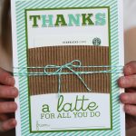 Thanks A "latte"   Eighteen25 | Printable Starbucks Gift Card