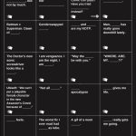 The Mary Sue Cards Against Humanity | The Mary Sue | Cards Against Humanity Printable