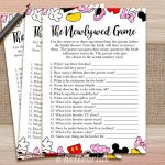 The Newlywed Game What Did The Groom Say Printable Disney | Etsy | Printable Newlywed Game Cards