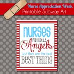 The Polka Dot Posie: Brighten A Nurse's Day With This Free Printable | Nurses Week 2016 Cards Free Printable