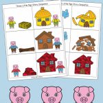 Three Little Pigs Sequencing Cards   Fun With Mama | Free Printable Sequencing Cards
