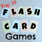Top 10 Flash Card Games And Diy Flash Cards | True Aim | Custom Flash Cards Printable
