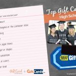 Top 10 Gift Cards For High School Graduates | Gcg | Online Gas Gift Cards Printable