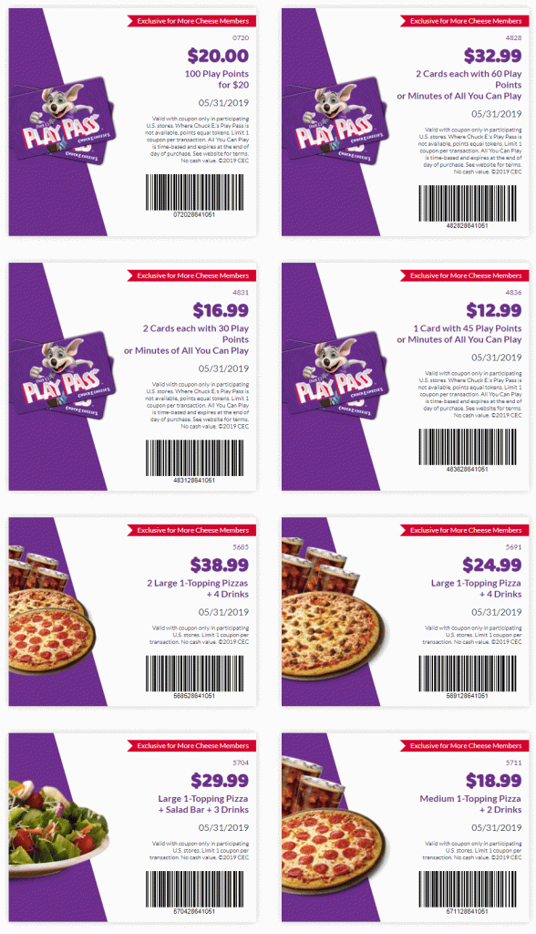 Top 38 Pizza Deals: Up To 50% Off, Freebies &amp;amp; More Senior Discounts Club | Deal A Meal Cards Printable