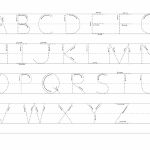 Traceable Printable Alphabet Letter Tracing Worksheets | Www | Printable Alphabet Tracing Cards