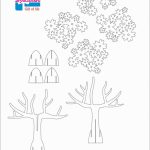 Tree 3D Pop Up Card/ Kirigami Pattern 1 | Kirigami Art | Pop Up Card | Free Printable Kirigami Pop Up Card Patterns