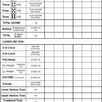 Triple Yahtzee Scoresheet … | Game Score Sheets | Tripl… | Printable Yahtzee Score Cards Pdf