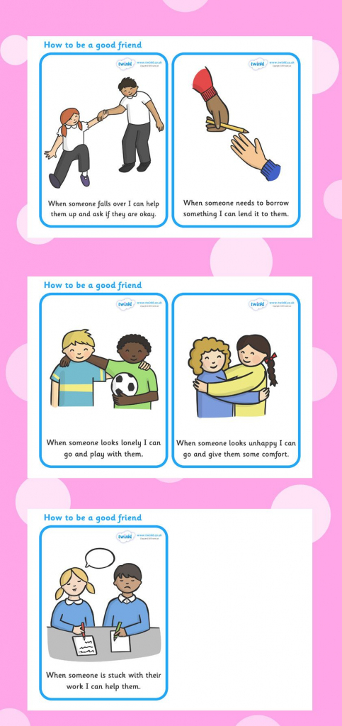 Twinkl Resources &amp;gt;&amp;gt; How To Be A Good Friend Cards &amp;gt;&amp;gt; Printable | Printable Friendship Cards Friends