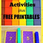 Unifix Cubes Activities Plus Free Printables | Snap Cards | Free Printable Snap Cards