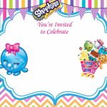 Updated   Free Printable Shopkins Birthday Invitation | Event | Printable Shopkins Birthday Card