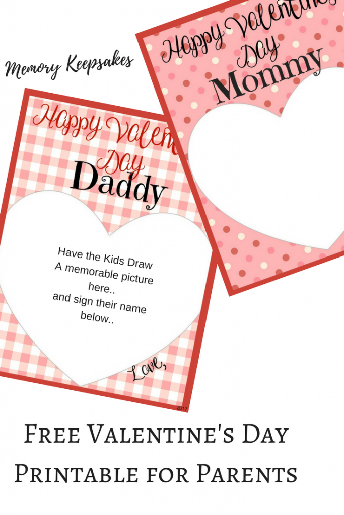 Free Printable Valentines Day Cards For Parents Best FREE Printable