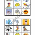 Weather Bingo Cards   Esl Worksheetonecostar | Esl Bingo Cards Printable