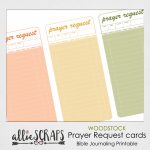 Woodstock | Prayer Request Cards Printable | Printable Prayer Request Cards
