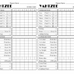 Yatzee Printable Score Sheets | Yahtzee Score Card | All For Fun | Printable Yahtzee Score Cards Pdf